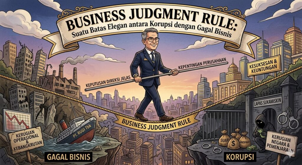 “Business Judgment Rule: Batas Elegan antara Gagal Bisnis dan Kejahatan Korupsi” 36652b1d 2a4b 4fbe b094 8853843e6496