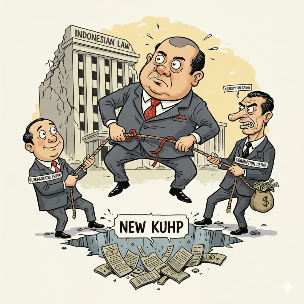 Perspektif KUHP Baru Tentang Penyalahgunaan Wewenang, Kesalahan Birokrasi atau Kejahatan Korupsi? whatsapp image 2026 02 18 at 23.52.02